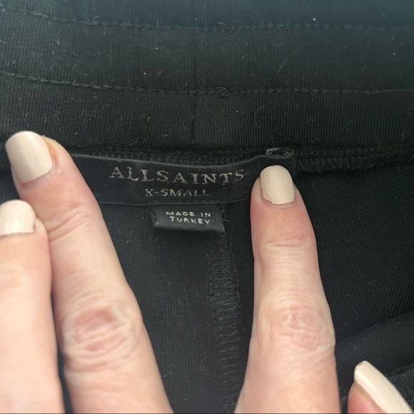 All Saints Cropped Black Pant - Picture 5 of 7